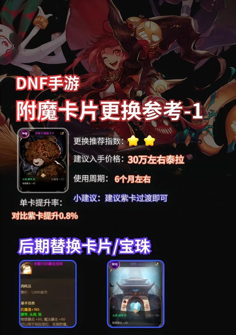 dnf买卡片如何使用？使用卡片有什么好处？