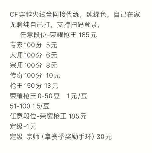 cf代练刷经验的方法是什么？如何通过代练快速提升经验？