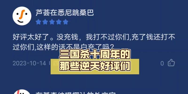 三国杀支持梗为何受到好评？