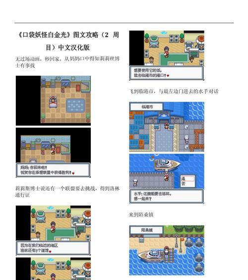 口袋妖怪（全面揭秘游戏流程）